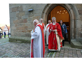 Firmung in St. Crescentius (Foto. Karl-Franz Thiede)